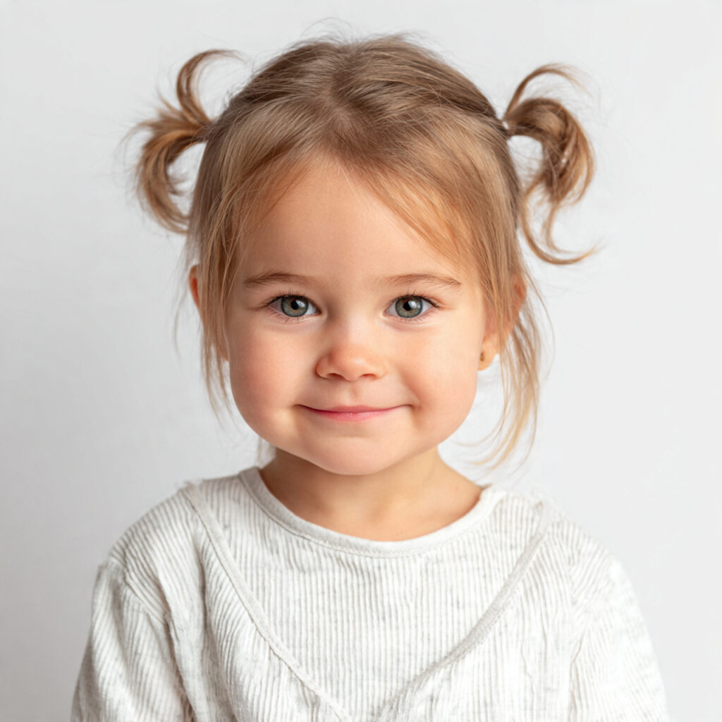 Minimalist Toddler Hairstyle Idea