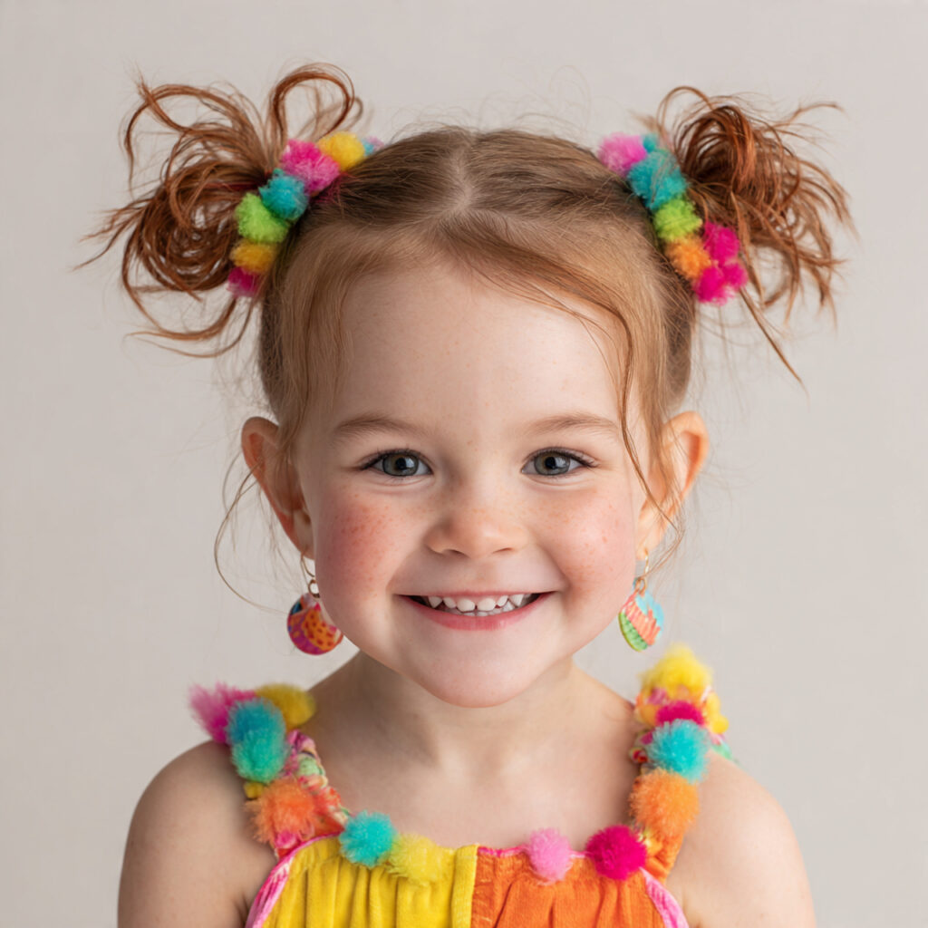 Party-Ready Toddler Hairstyle Idea