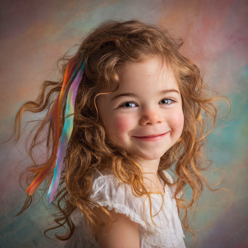 Ribbon Accent Hairstyle Idea