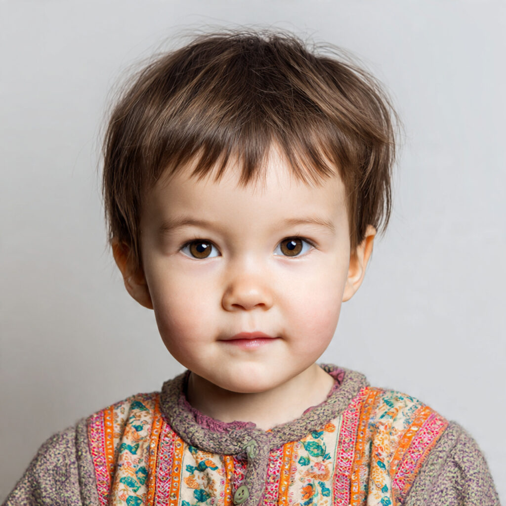 Short Hair Toddler Hairstyle Idea