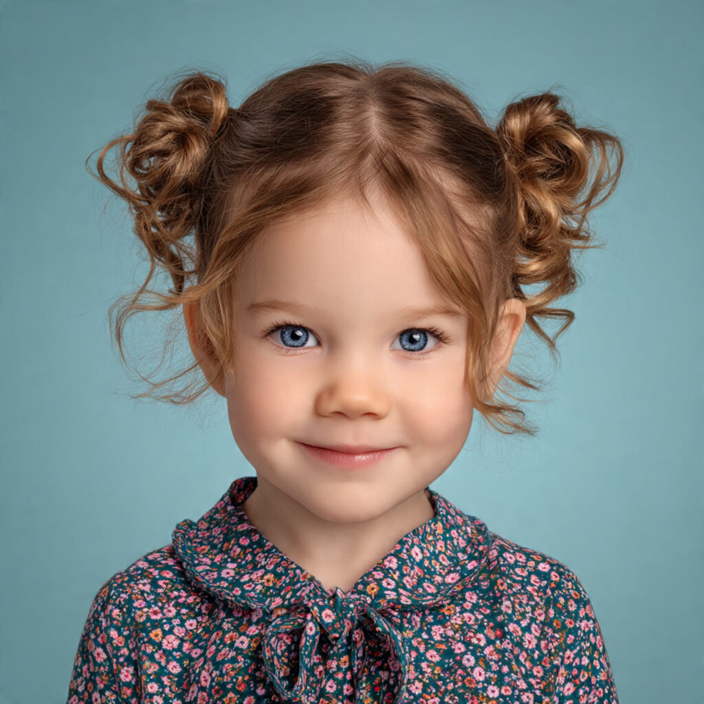 Sweet School Hairstyle Idea