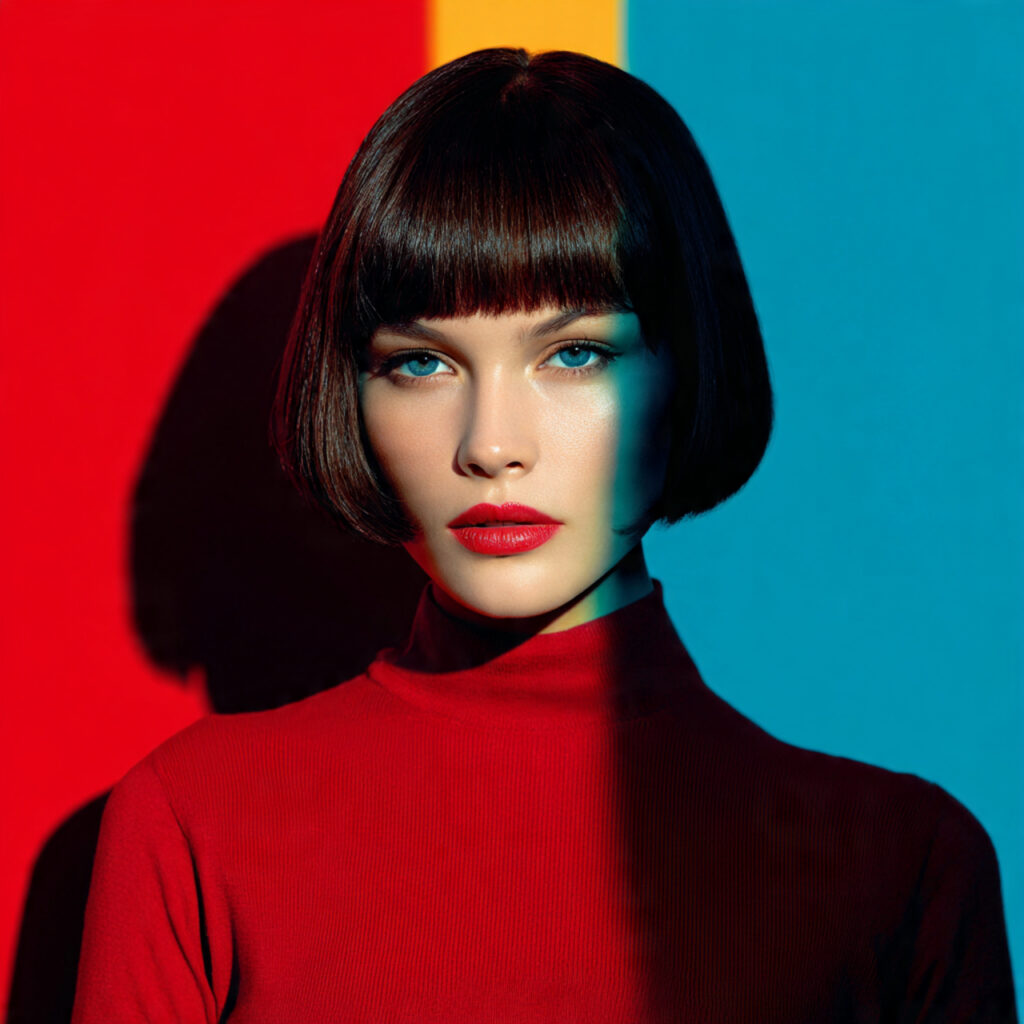 Straight and Sharp 90s Bob Ideas