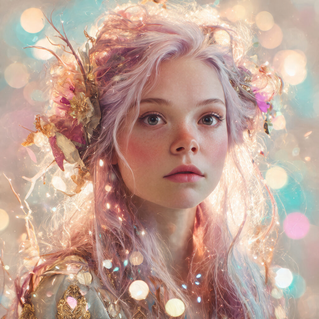 Fairycore Festive Hairstyle Aesthetic Ideas