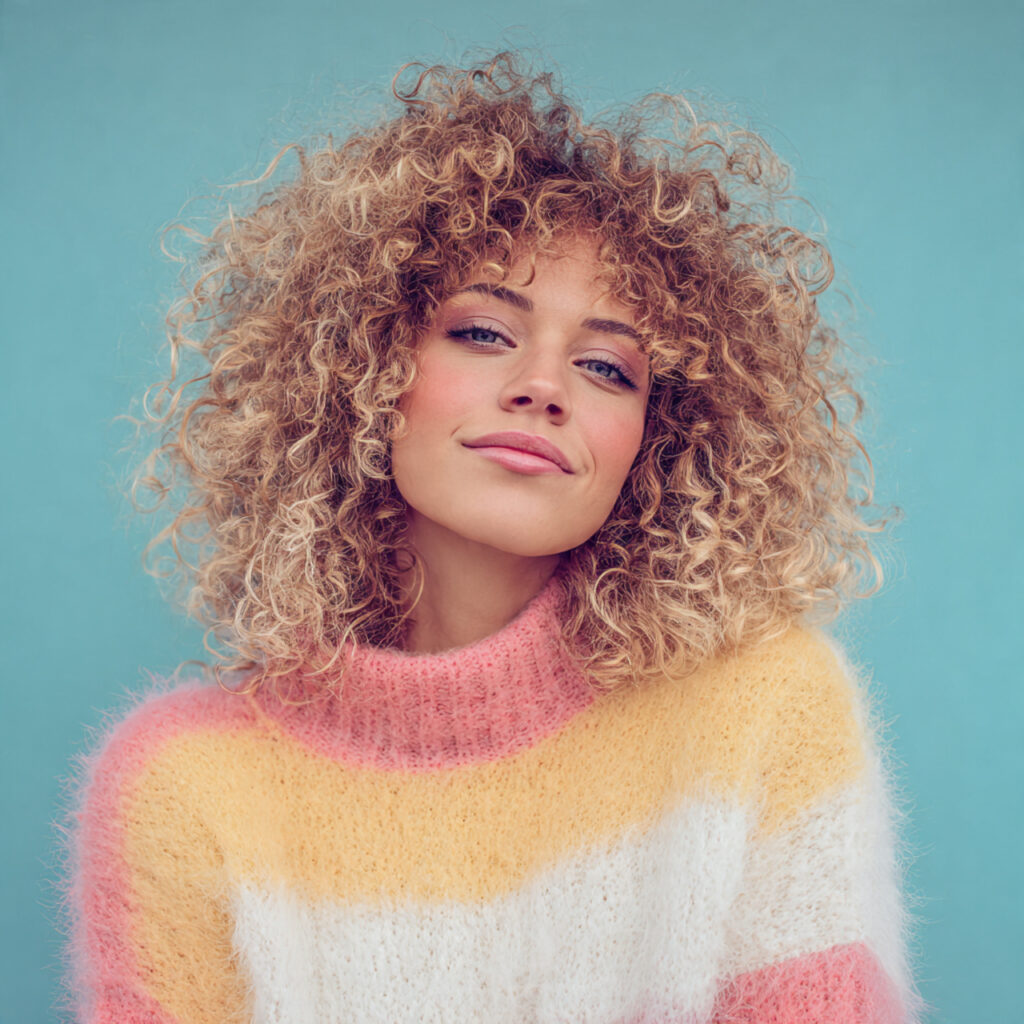 Fluffy Volume Winter Hair Ideas