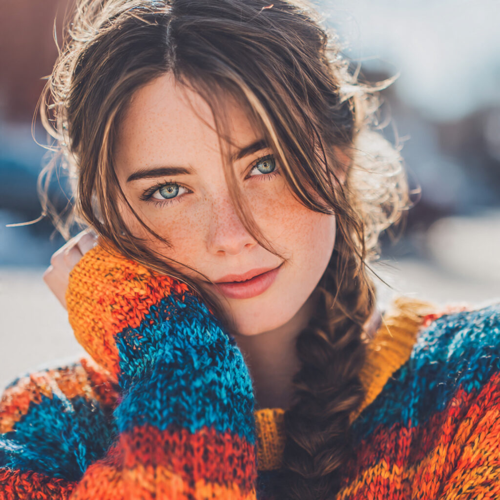 Casual Braided Winter Hair Ideas