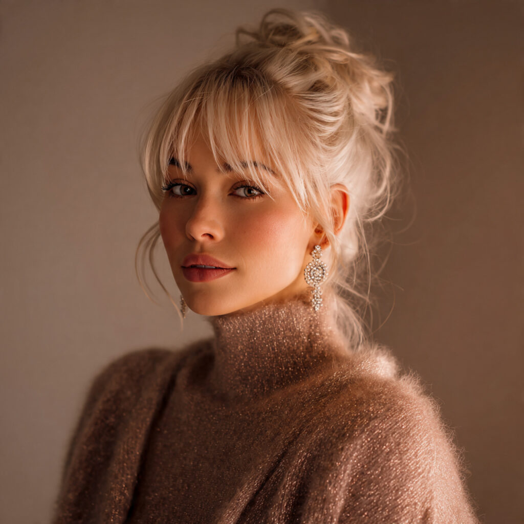 Soft Glam Winter Hair Ideas