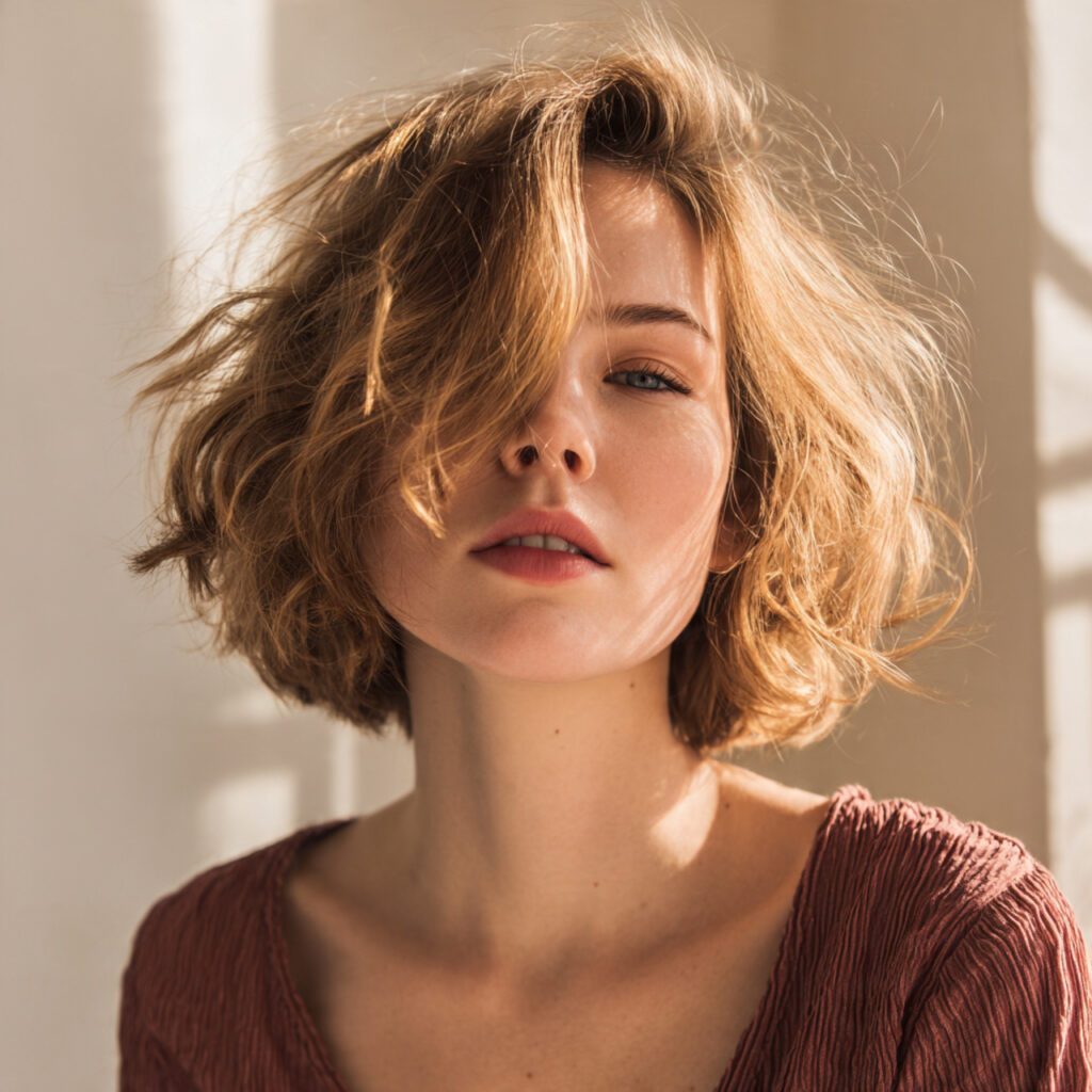 Soft Wavy Short Hair Ideas for Women