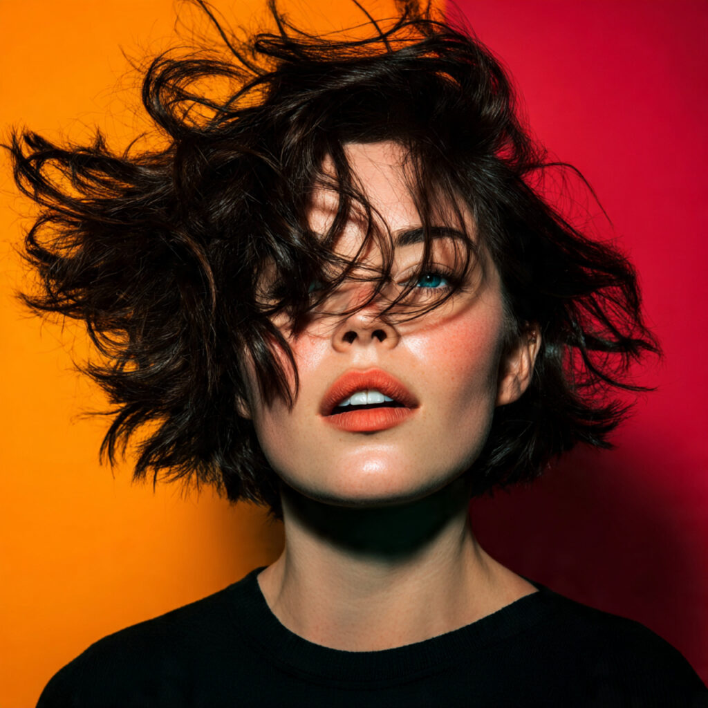 Voluminous Short Hair Ideas for Women