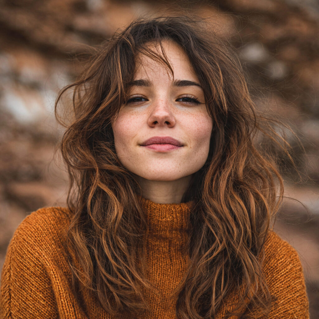 Warm and Relaxed Hair Ideas