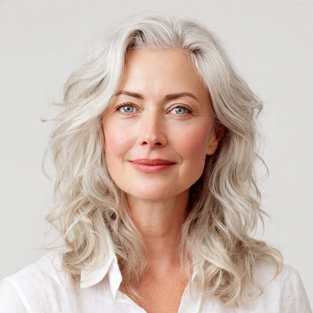 25 Elegant Hair Colors for Gray Hair Ideas for Timeless Beauty 2 Soft Silver Blonde Ideas