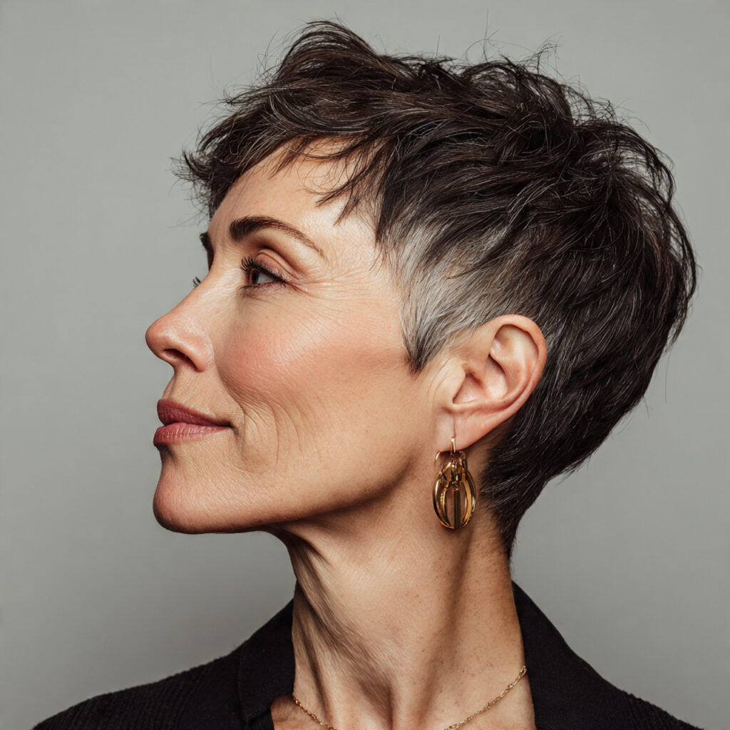 Pixie with Crown Volume Ideas