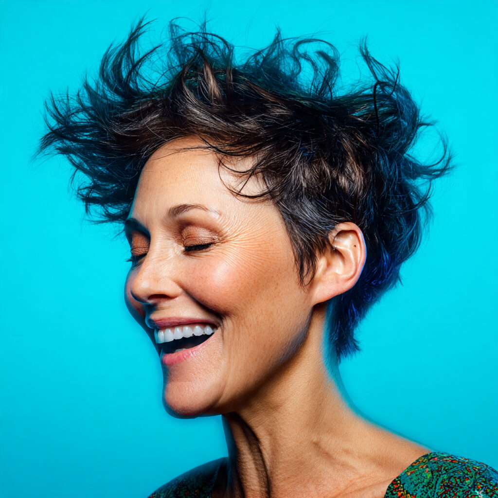 Modern Gray Pixie Ideas