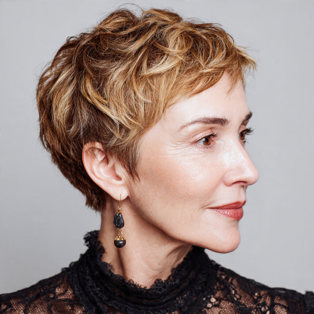 Pixie with Delicate Fringe Ideas