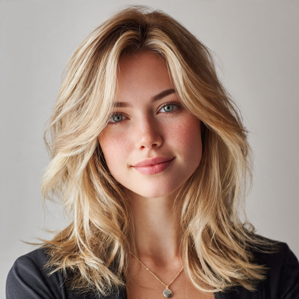 Everyday Layered Medium Hair Aesthetic Ideas