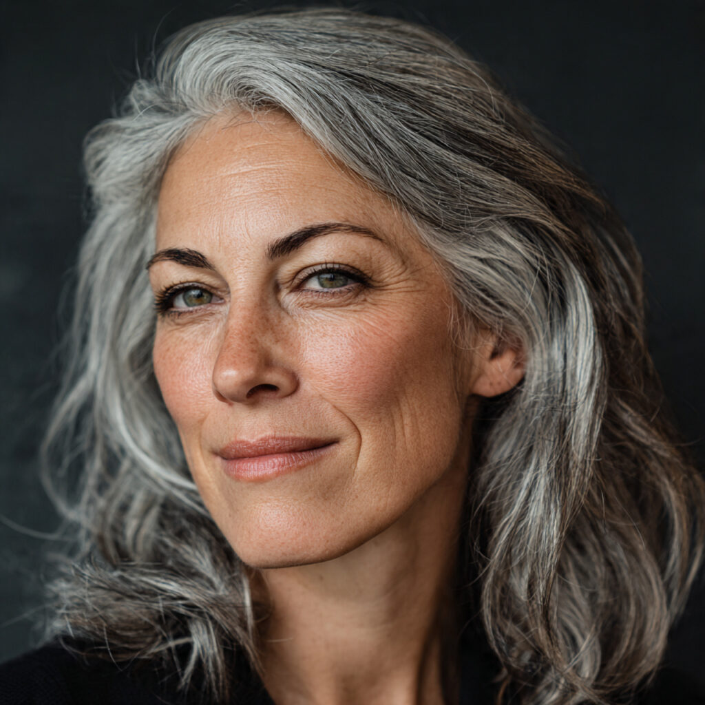 25 Elegant Hair Colors for Gray Hair Ideas for Timeless Beauty 11 Natural Salt and Pepper Ideas