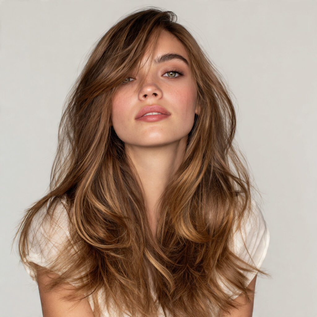 Layered Hairstyle for Thick Hair Ideas