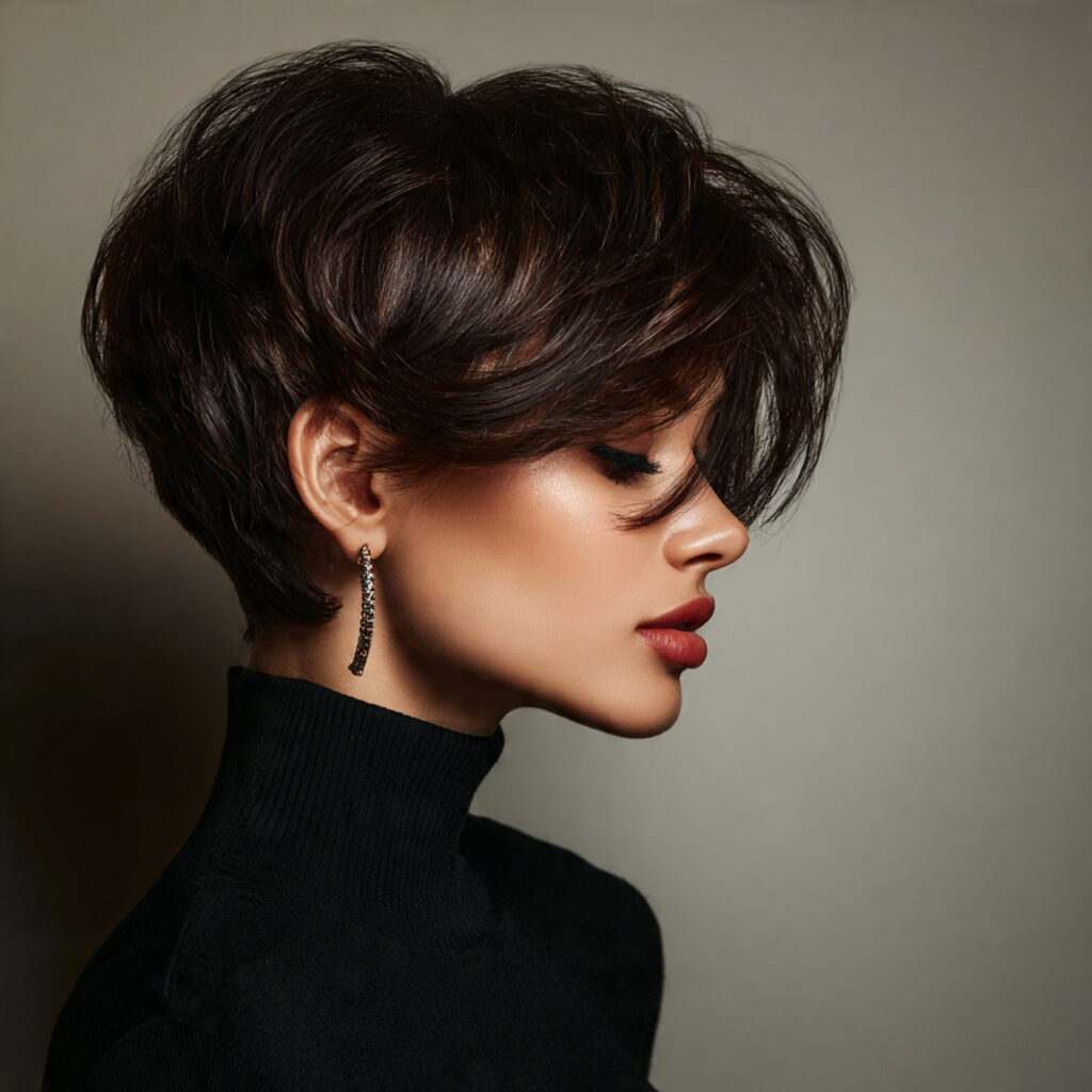 Modern Hairstyle for Thick Hair Ideas