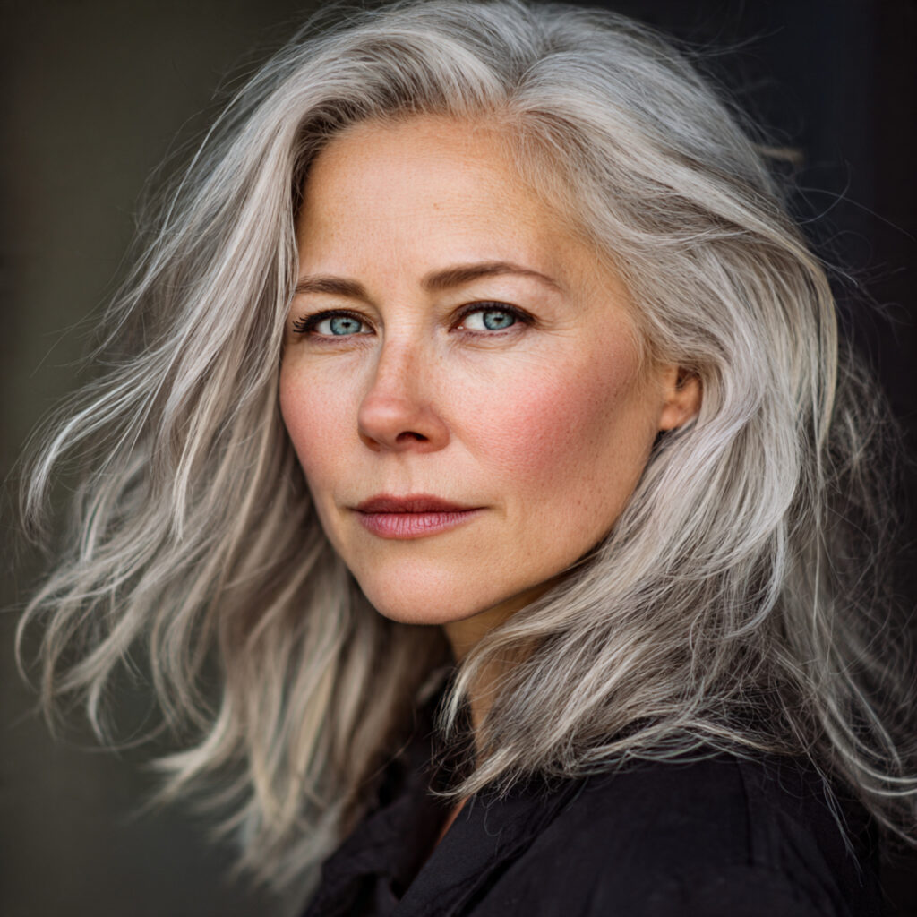 25 Elegant Hair Colors for Gray Hair Ideas for Timeless Beauty 25 Neutral Gray Blonde Ideas