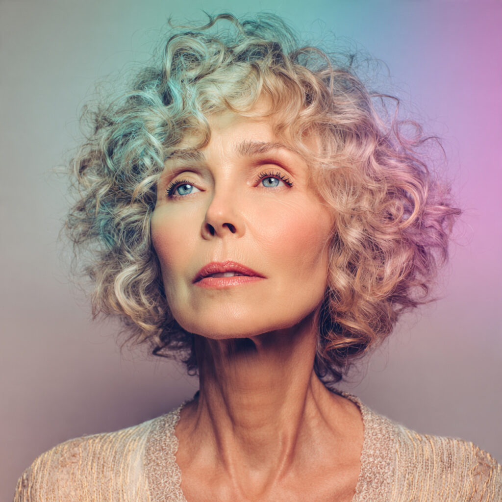 Feathered Curly Layers Idea