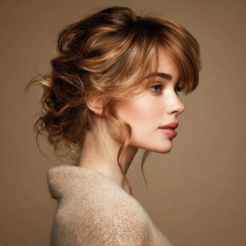 Balanced Hairstyle for Thick Hair Ideas