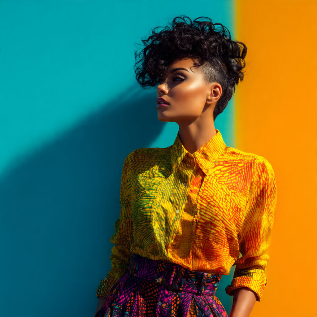 Bold Hairstyle for Thick Hair Ideas