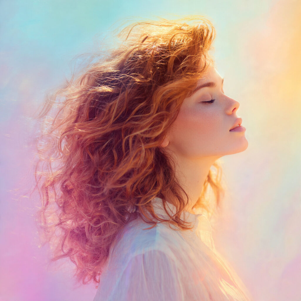 Romantic Hairstyle for Thick Hair Ideas