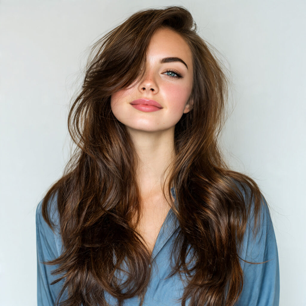 Effortless Hairstyle for Thick Hair Ideas
