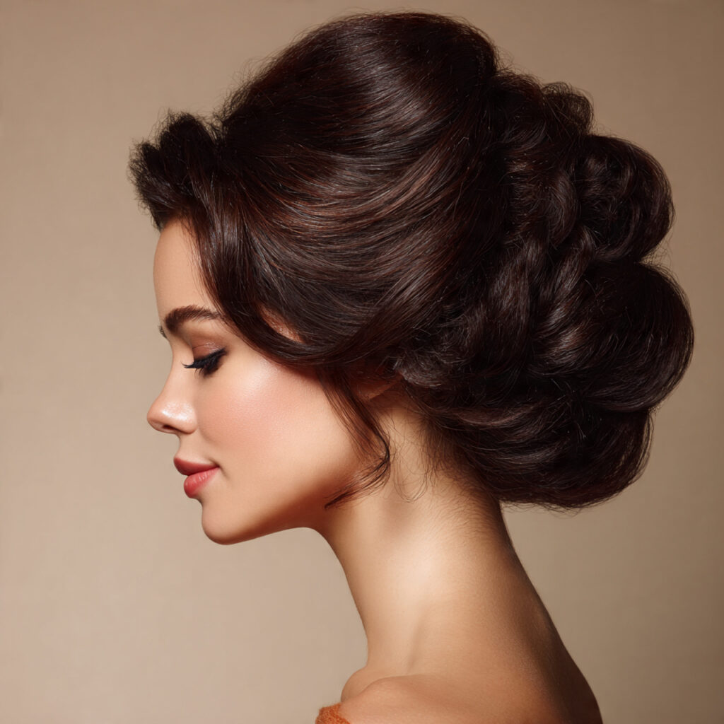 Elegant Hairstyle for Thick Hair Ideas