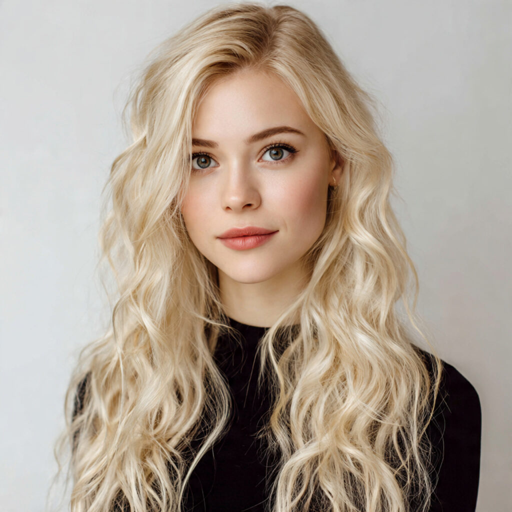 Creamy Vanilla Blonde Hair Color Ideas