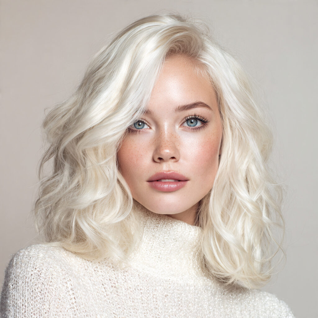 Milky Blonde Hair Color Ideas