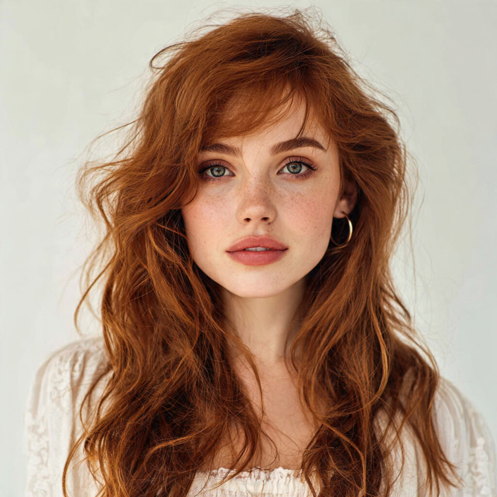 Muted Auburn Hair Color Ideas