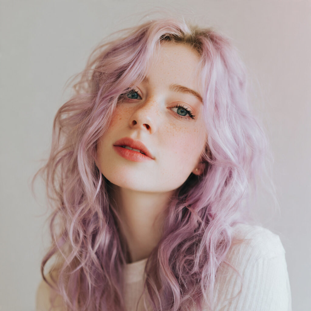 Lavender Hair Color Ideas for Pale Skin