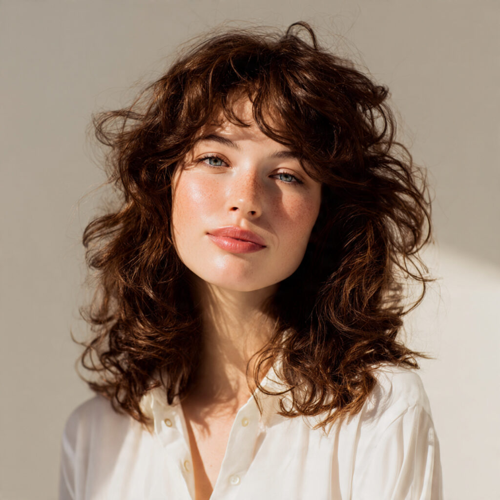 Natural Hairstyle for Thick Hair Ideas