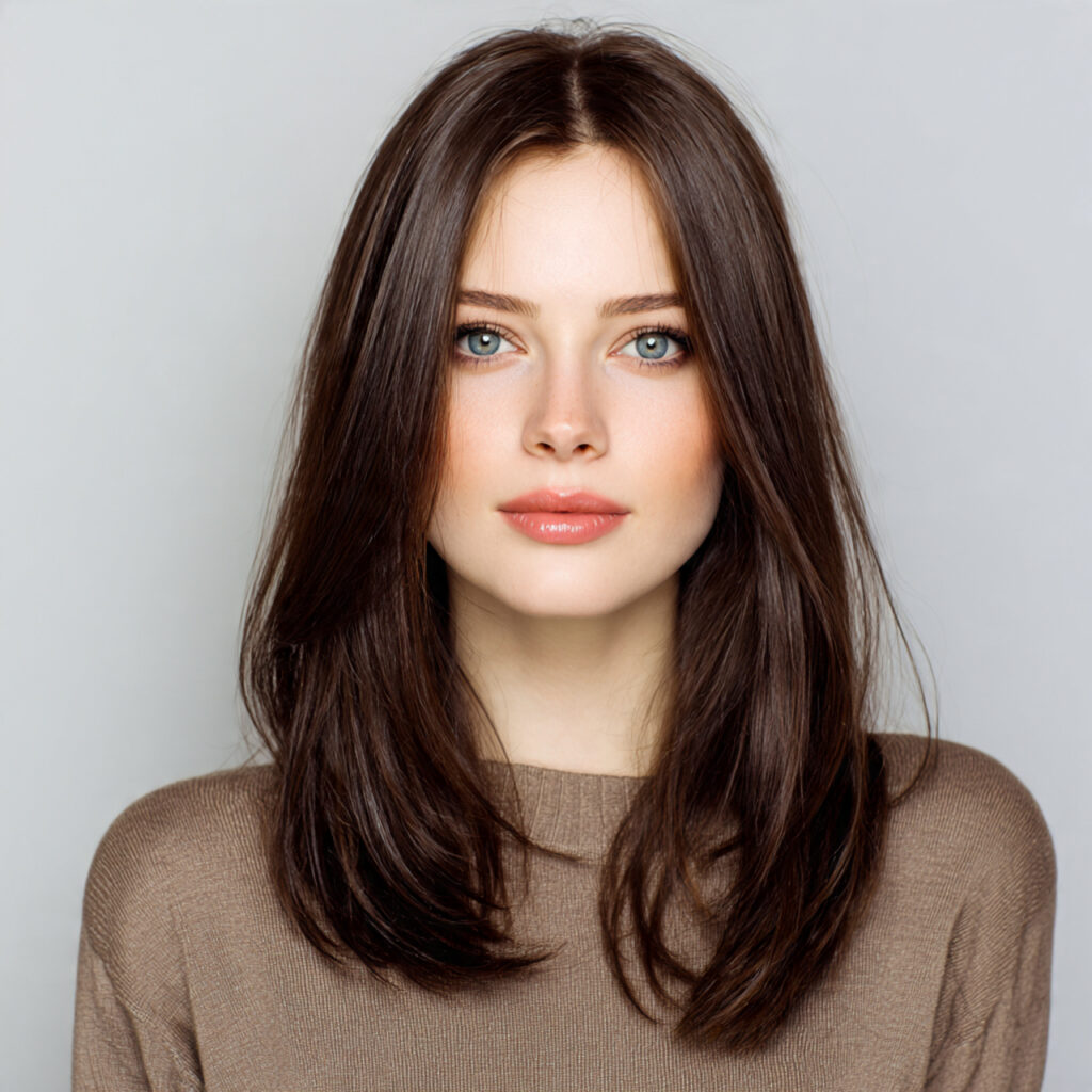 Neutral Chocolate Brown Hair Color Ideas
