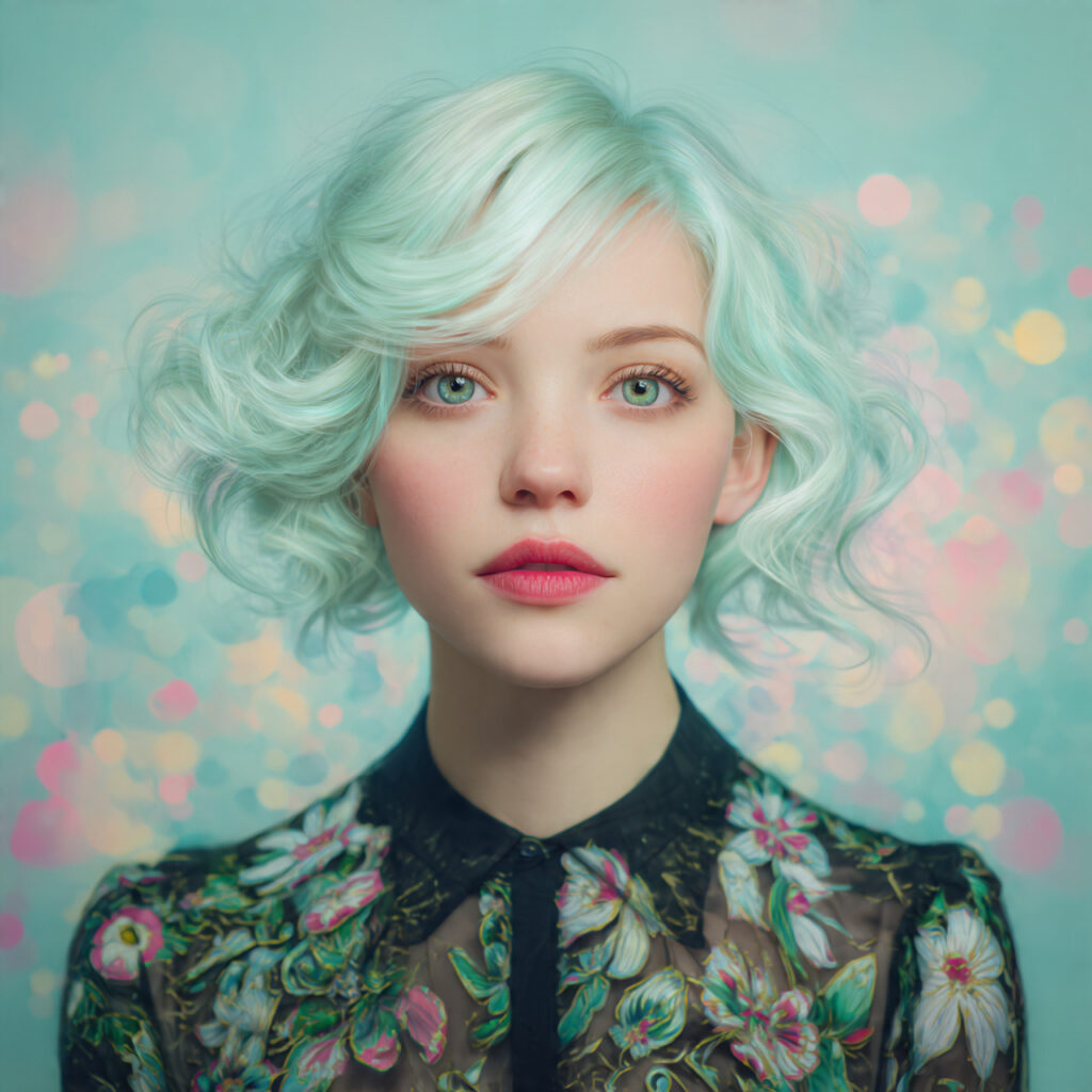 Pale Mint Hair Color Ideas