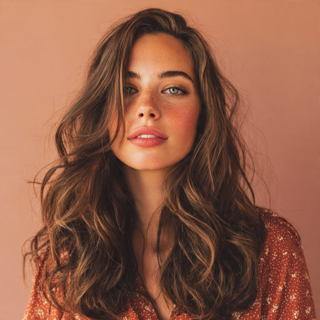 Romantic Layered Medium Hair Aesthetic Ideas