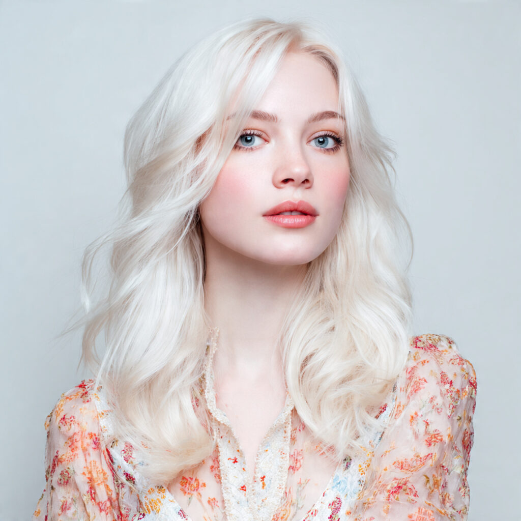Porcelain Blonde Hair Color Ideas