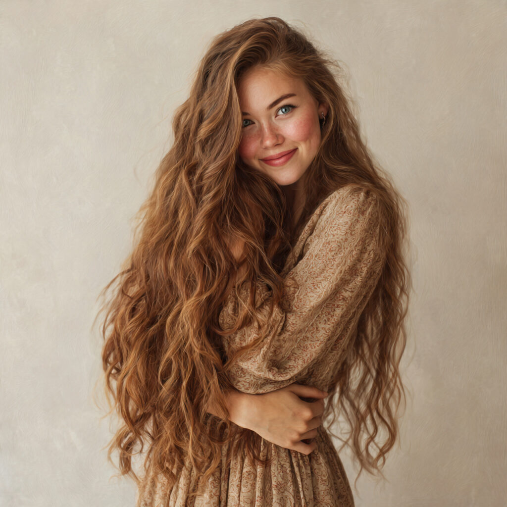 Long Hair With Natural Texture Ideas