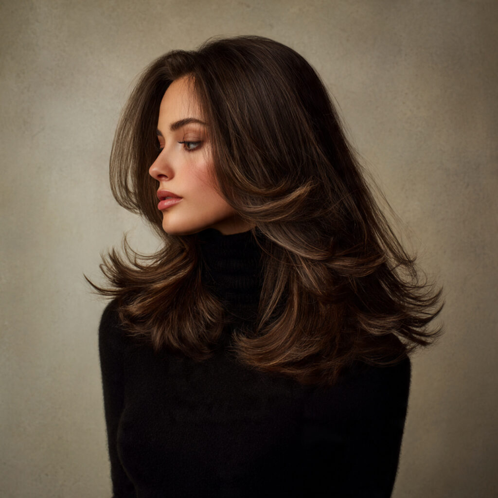 Timeless Medium Layered Hair Ideas
