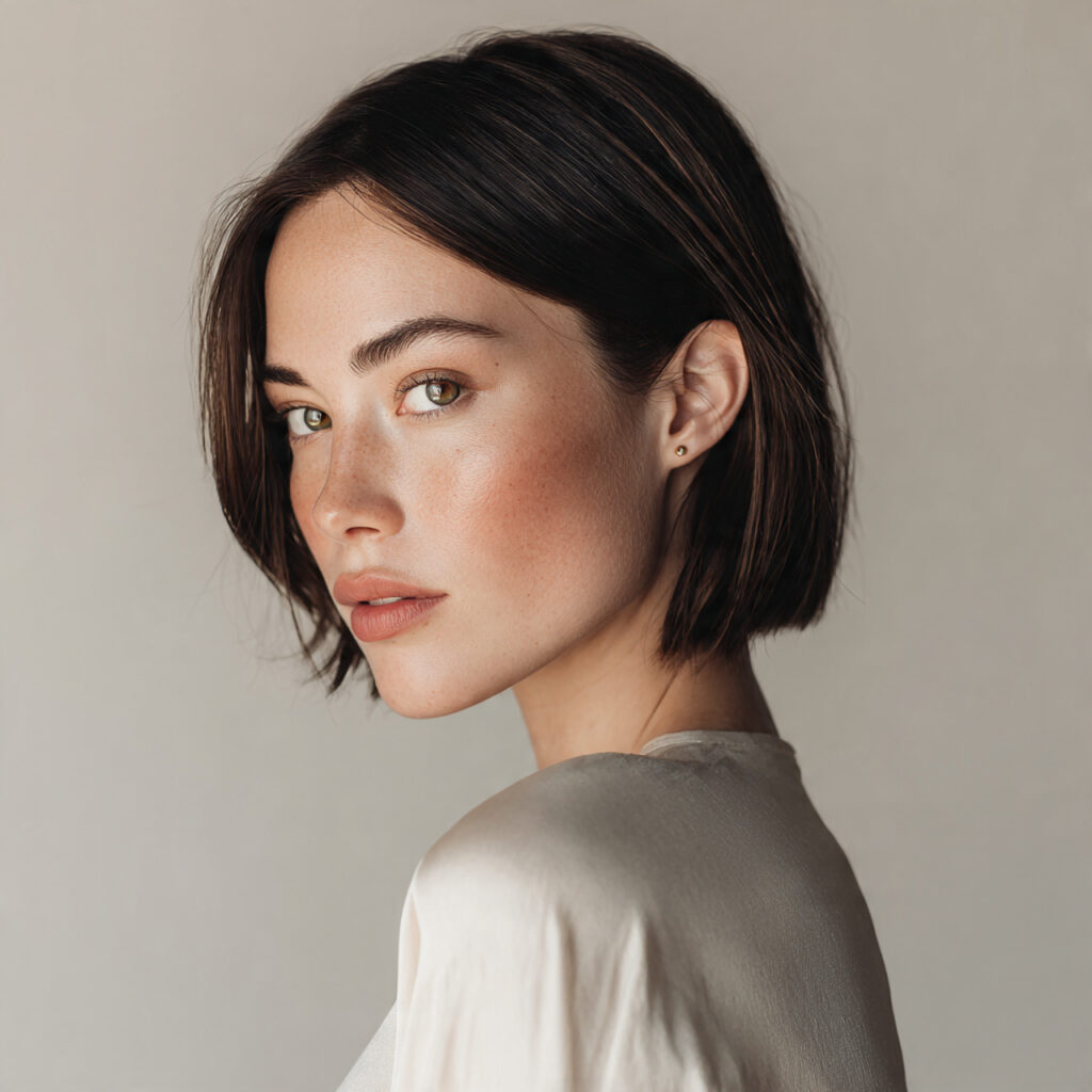 Minimalist Straight Hair Ideas