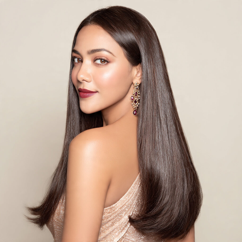 Long Hair With Smooth Finish Ideas