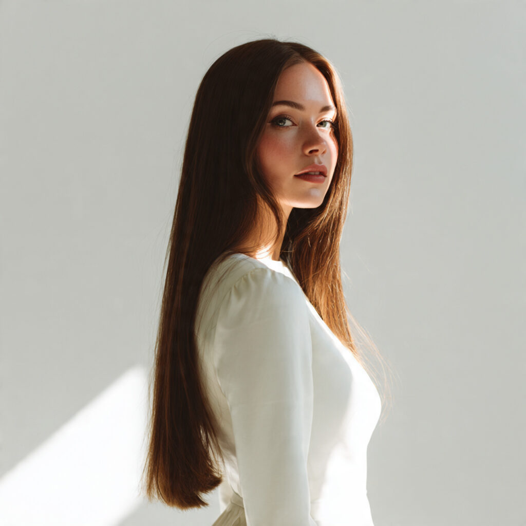 Minimalist One-Length Look Idea