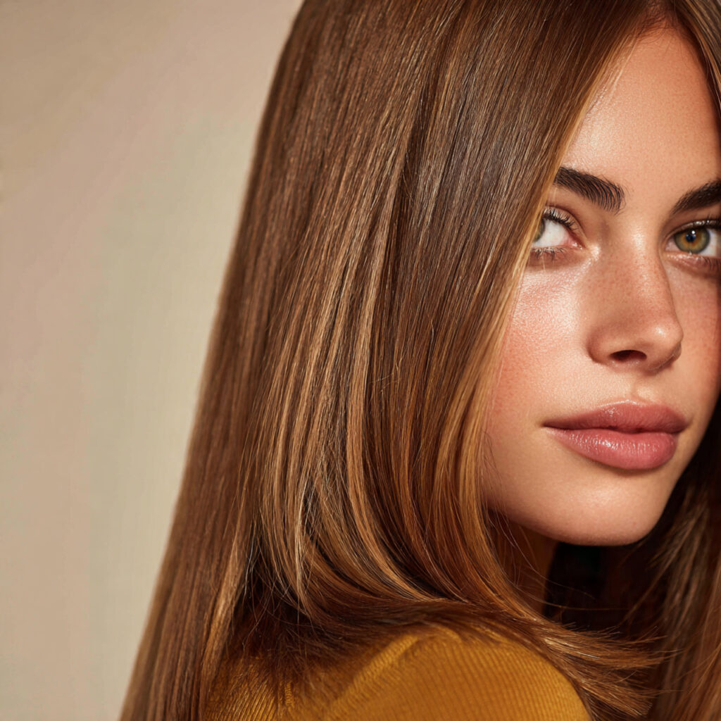 Straight Hair with Soft Ends Ideas
