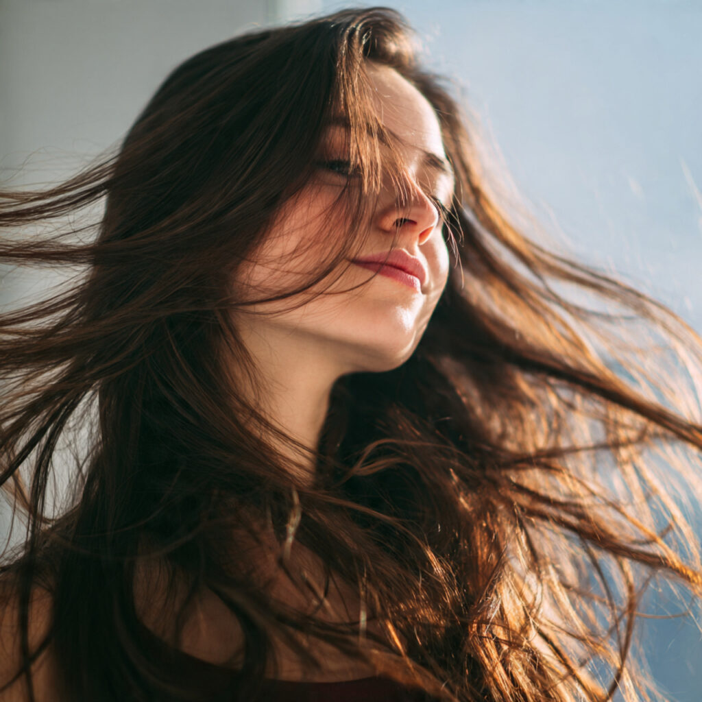 Long Hair With Flowing Movement Ideas