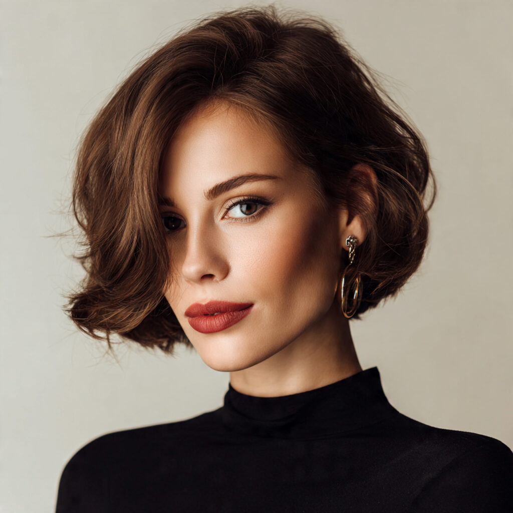 Elegant Chin Length Hairstyle Ideas