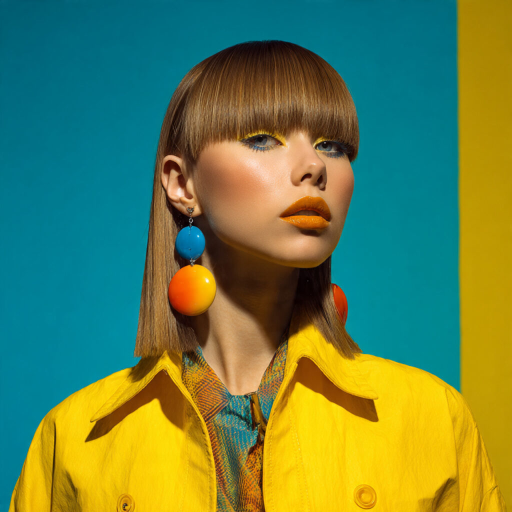 Straight Hair with Fashion-Forward Look Ideas