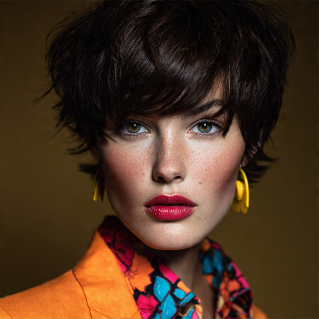 Bold short shag ideas