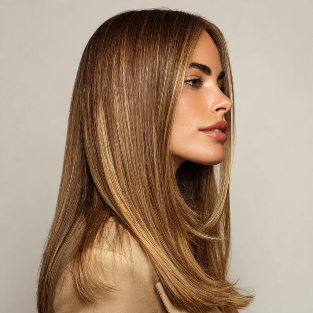 Long Hair With Balanced Shape Ideas