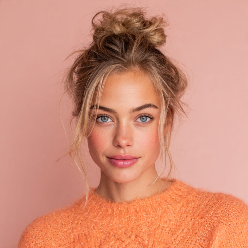 30 Trendy Easy Hairstyles for Long Hair Ideas to Try Now 4 Messy Bun Hairstyle Ideas