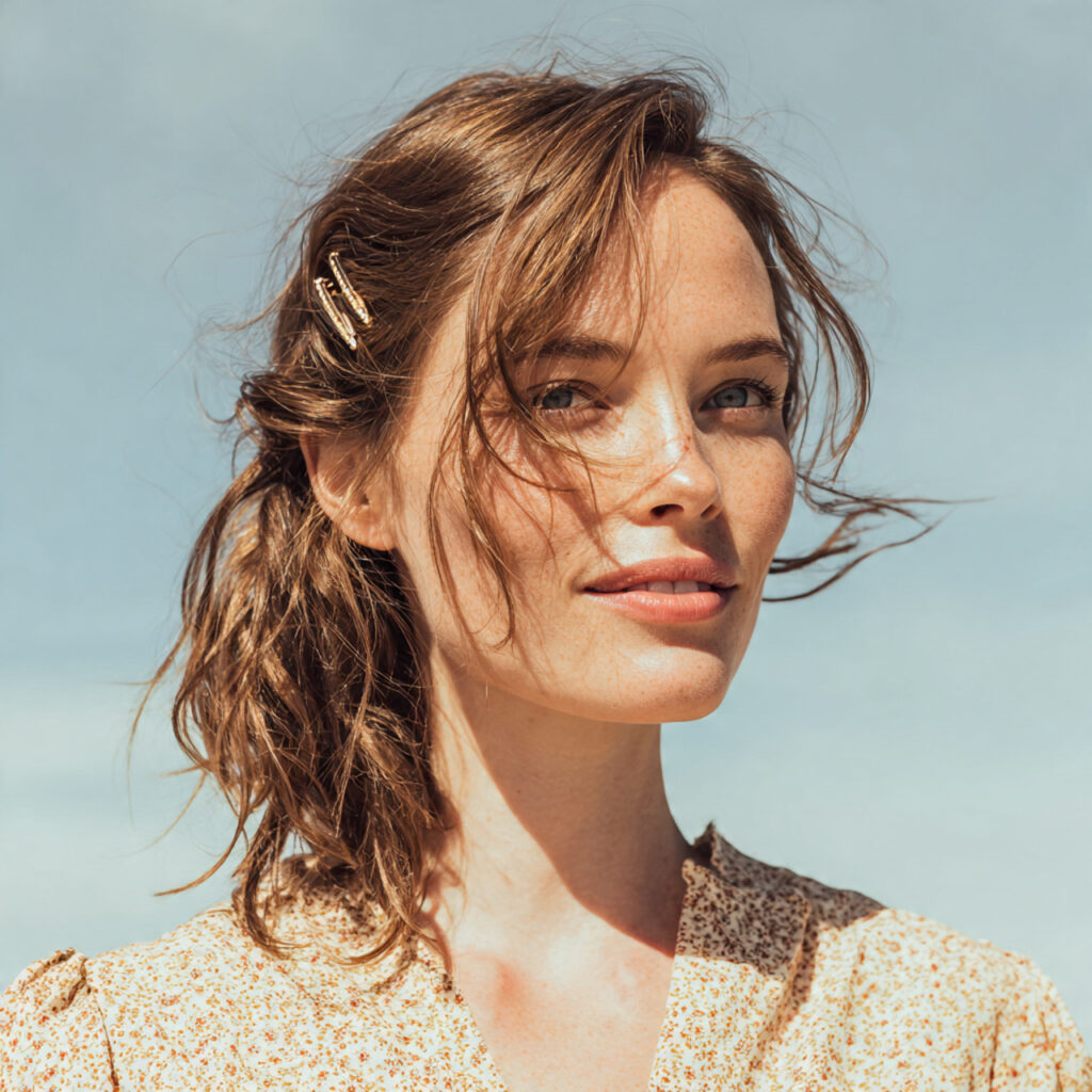 Effortless Everyday Claw Clip Hairstyle Idea